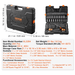 Comprehensive range of socket sizes for car maintenance, DIY projects, and professional repairs