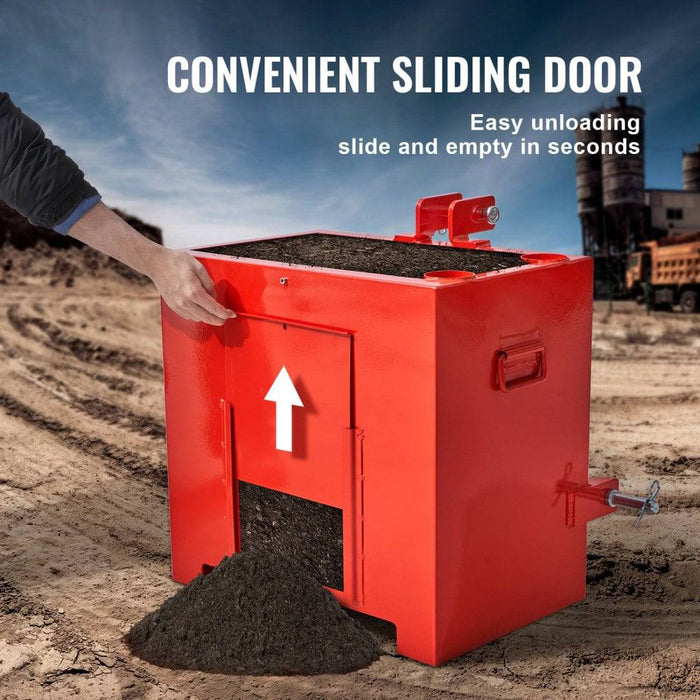 Unique Sliding Door Design for Quick Unloading or Weight Adjustment