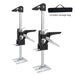 Robust construction 45 steel with reinforced spring and double-clamped base plate