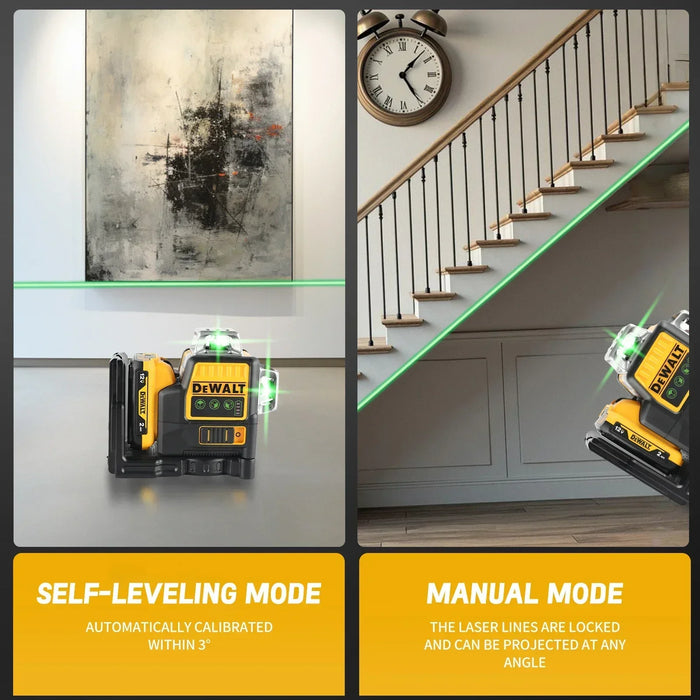 Self Leveling 3D Laser Level for Indoor and Outdoor Use
