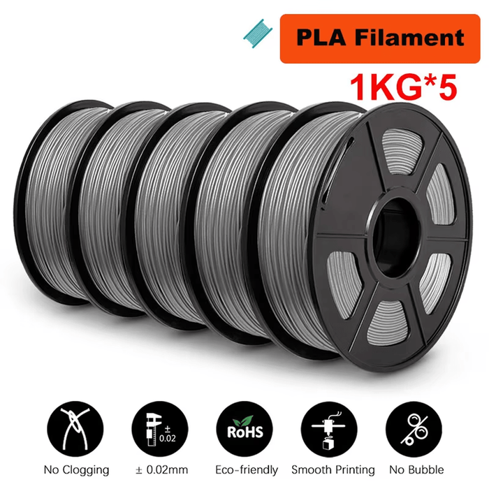 PLA+ with smooth surface finish and PETG with high transparency for delicate prints