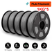 PLA+ with smooth surface finish and PETG with high transparency for delicate prints