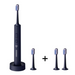 Smart rechargeable electric toothbrush with ultrasonic vibration for superior teeth cleaning