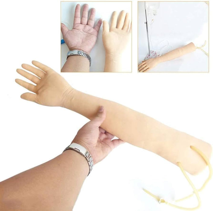 Nurse Training Injection Blood Drawing Arm Kit - Phlebotomy, IV Infusion, Venipuncture Practice