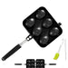 Smiley Face Egg Loaf Baking Pan with non-stick coating for gas stoves