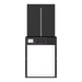 Automatic chicken coop door with durable aluminum alloy construction for long-term use and protection against predators