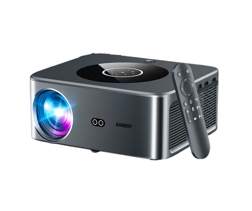 1000ANSI HD Home Projector, Manual Focus, Android 9.0