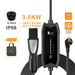 Portable EV Charger, Adjustable with 5m Cable for Electric Vehicles (TS-NACS 3.5KW 16A) - FLUXA