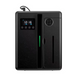 Aroma diffuser with button control and integrated fan for large areas