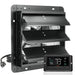 Shutter Exhaust Fan with Temp & Humidity Controller 35 cm Ventilation for Greenhouses Garages - FLUXA