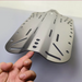 Backplate with multiple holes for customized accessory attachments to suit your diving needs