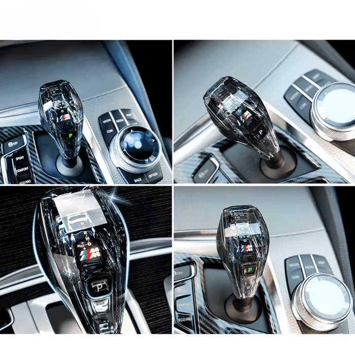 Easy-to-use rotary switch for gear shift and start/stop functions in BMW