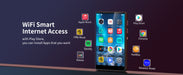 MP3 player with 480 x 800 resolution for immersive video playback