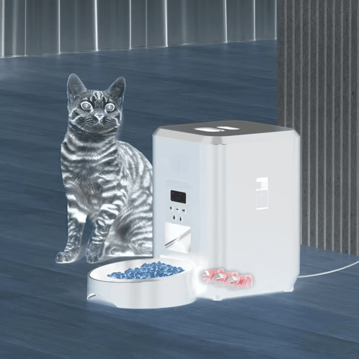 Customizable timer for precise scheduling of meals, promoting a healthy feeding routine
