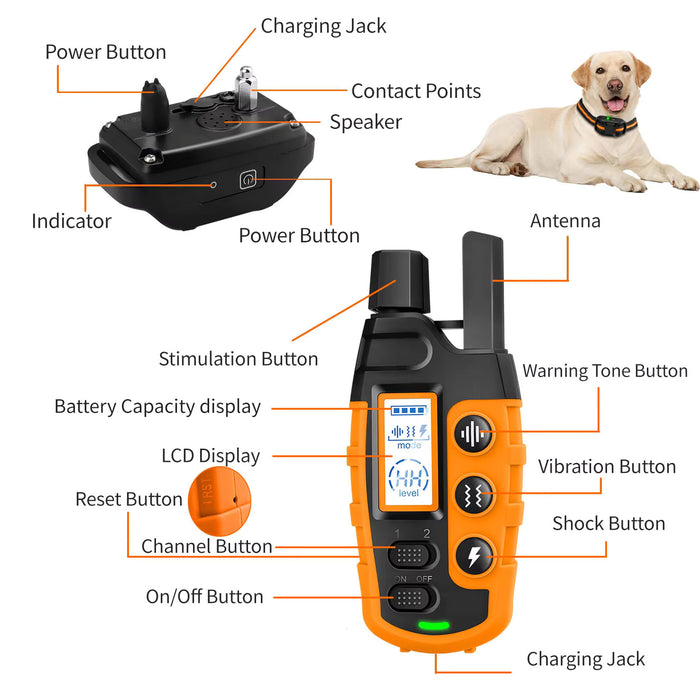 Adjustable Collar Size for small, medium, and large dogs