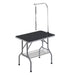 Pet Grooming Table with Adjustable Arms and Non-Slip Surface