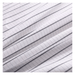 Grounded Half Bed Sheet 90x260cm Earthing with Silver Antimicrobial Conductive Cord - Small stripe - Half bed sheet for grounding and earthing with antimicrobial properties