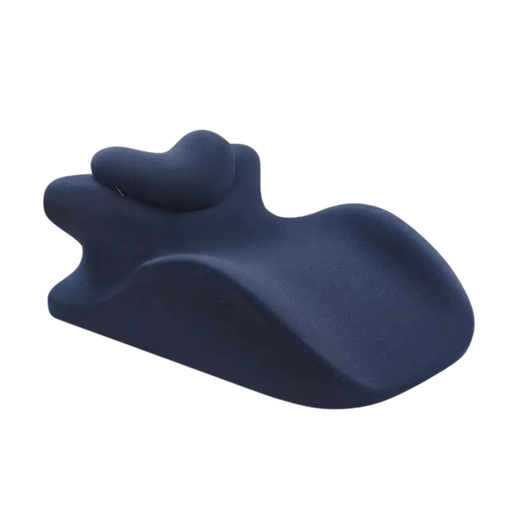 Multifunctional Prone Position Sleeping Pillow Cushion in Navy Blue