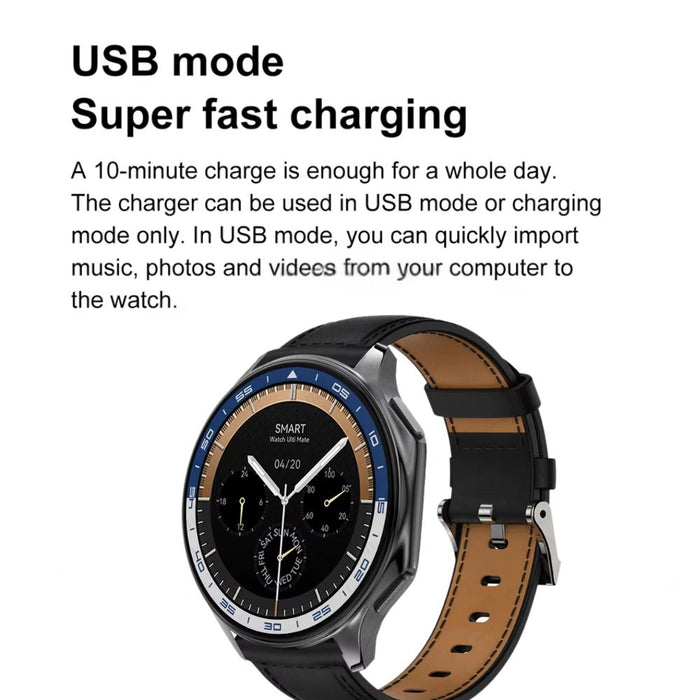 Smartwatch with Independent Music and Video Player