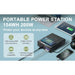 Power up to 5 devices simultaneously, including laptops, smartphones, tablets, and drones