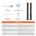  Pair of 16000 cycles torsion springs for garage doors, with high precision engineering and extended lifespan