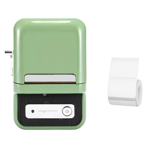 Portable B21 Green Handheld Thermal Label Printer for Wireless Printing