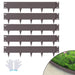 
Metal landscape edging with extended spikes for secure ground anchoring