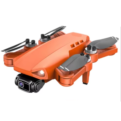 The L900 PRO 4K GPS Drone with Dual Camera and Brushless Motor – Orange in Folded Size 