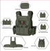Breathable and Comfortable Ranger Green Plate Carrier Vest for All Seasons