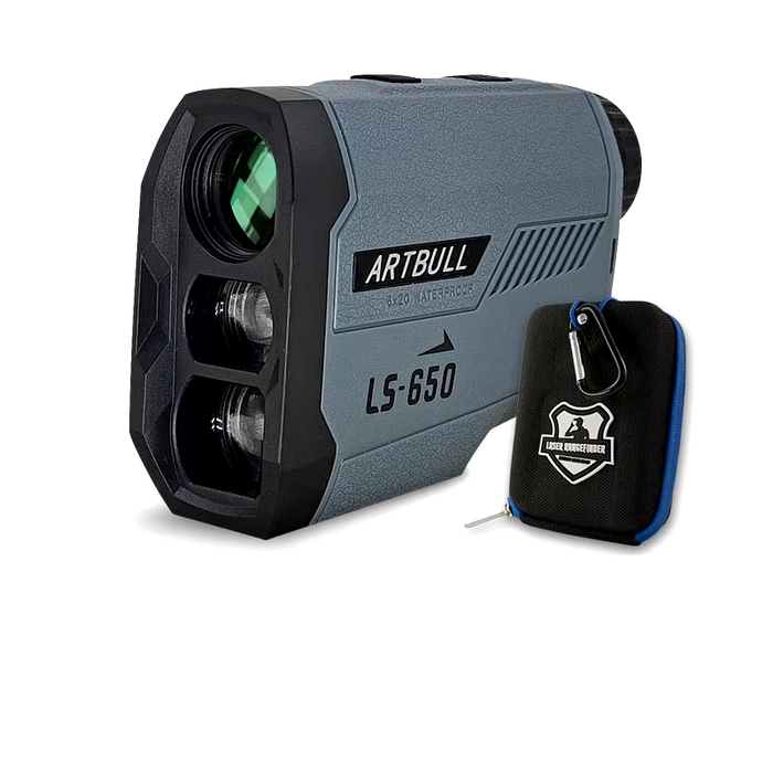 Golf Laser Rangefinder 650M with Slope & Flag-Lock for accurate distance measurement on the golf course