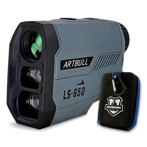 Golf laser rangefinder 650M with slope & flag-lock for accurate distance measurement on the course