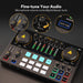 Compatible with PC, guitars, and microphones for versatile usage