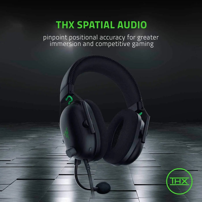 Wired Gaming Headset with USB Sound Card and Noise Cancellation, BlacksharkV2 USB