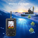 Wireless transducer for efficient fish tracking without heavy cables