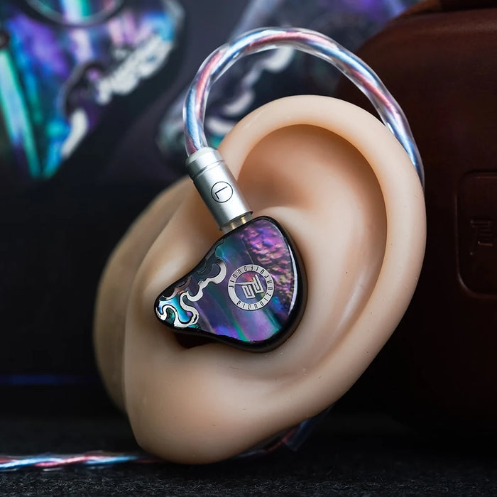 Defiant Rainbow 3-Way Crossover HiFi In-Ear Headphones
