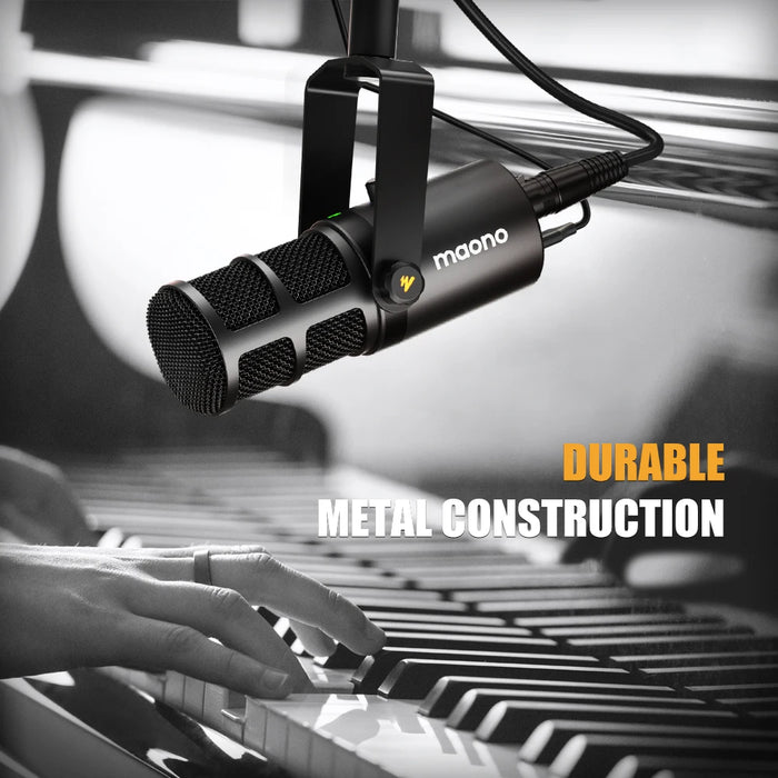 Studio Condenser Microphone with USB-C and Headphone Jack