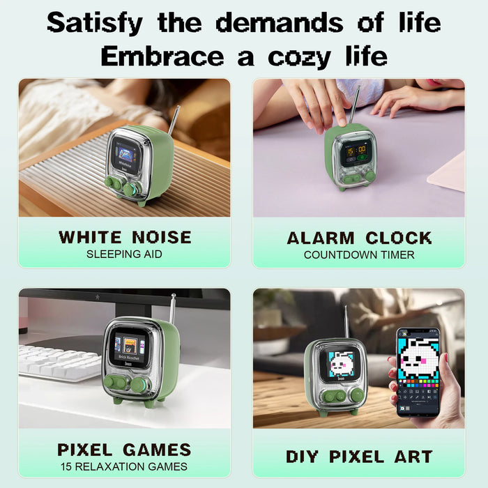 Lightweight and portable speaker with six distinct sound profiles