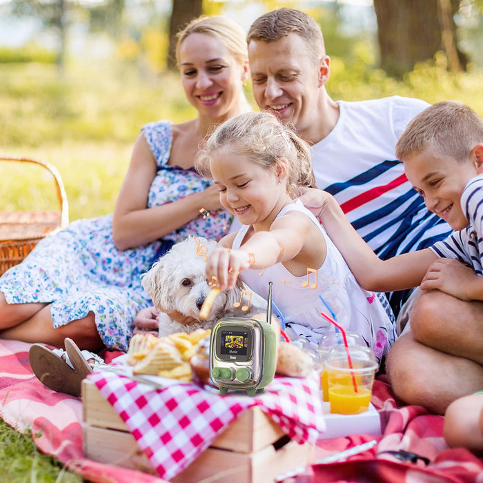 Compact and travel-friendly wireless speaker for versatile use