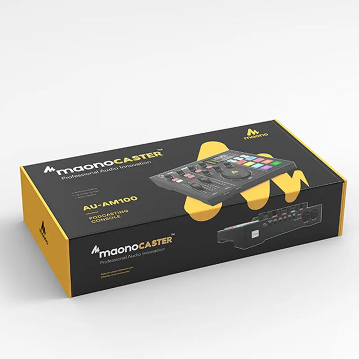 Studio Sound Card Mixer for DJs and Content Creators