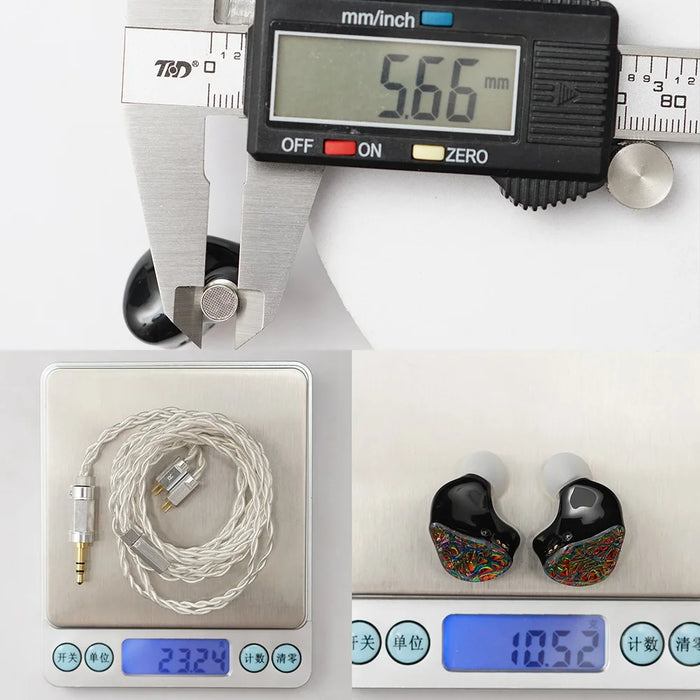 Studio-Quality 1DD+4BA IEMs with Balanced 2.5mm Jack