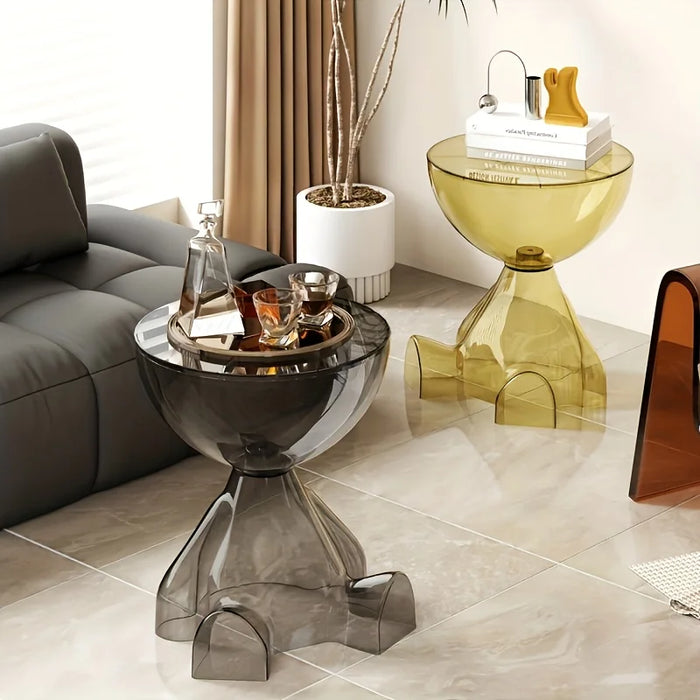 Modern Acrylic Coffee Table – Compact Transparent Home Decor