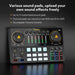 Portable podcast studio for professional-grade audio processing and control
