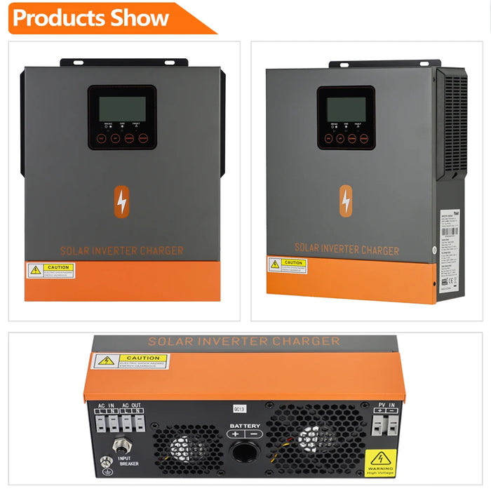 1.5KW Solar Hybrid Inverter 24V Pure Sine with MPPT
