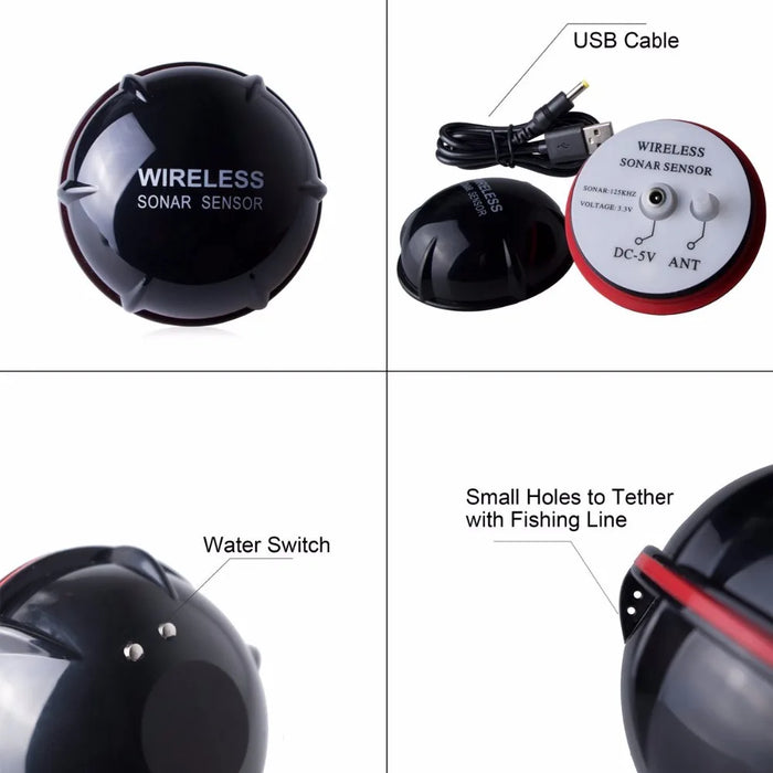 Wireless transducer eliminates the need for long, heavy cables