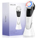 EMS Facial Massager for Microcurrent Face Lifting and Hot/Cold Compress in White
