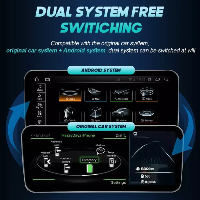 10.25" Android Car Stereo with CarPlay for Audi Q2