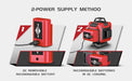 Operates with Rechargeable Batteries or DC Power