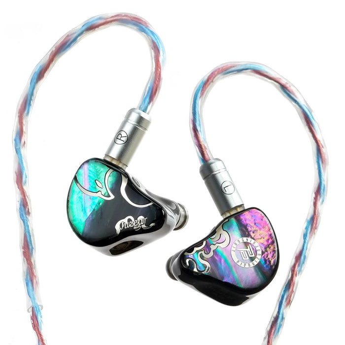 Defiant Rainbow 3-Way Crossover HiFi In-Ear Headphones