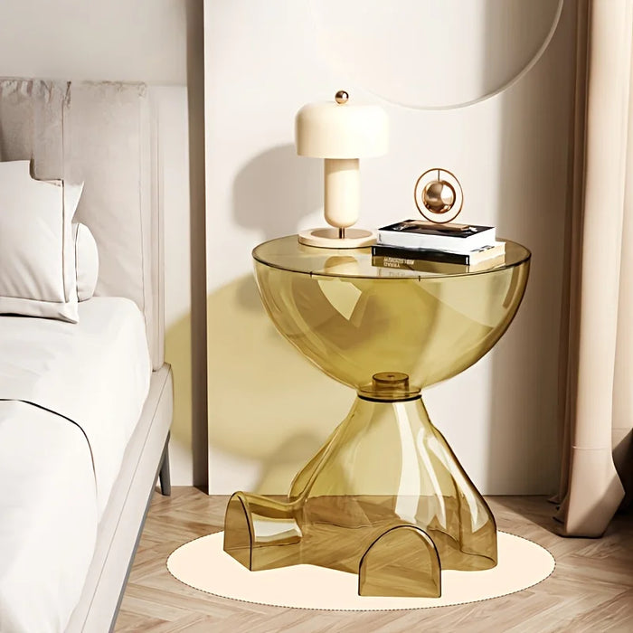 Modern Acrylic Coffee Table – Compact Transparent Home Decor