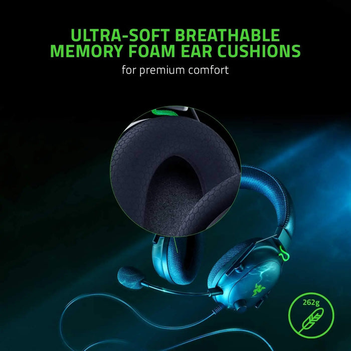 Wired Gaming Headset with USB Sound Card and Noise Cancellation, BlacksharkV2 SE